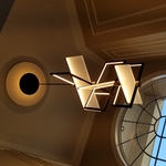 Foyer light installation
