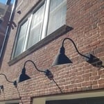 3 exterior goose neck light Installation