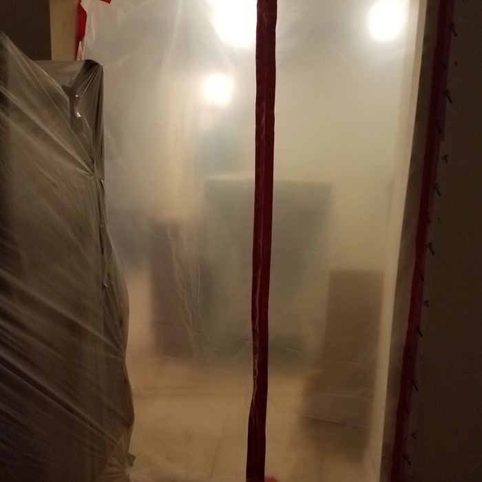 Mold Remediation Containment Area