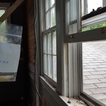 Sample window caulk for asbestos