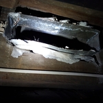 Sample floor duct insulation for asbestos