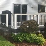 Close up picture of deck
