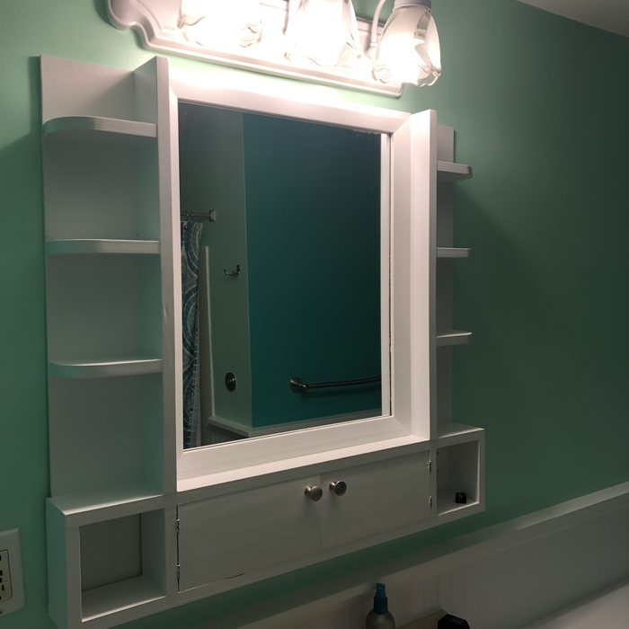 custom mirror medicine cabinet