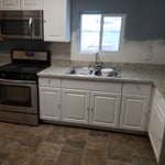 kitchen put togeter excep paint