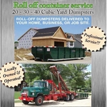 Roll off container service