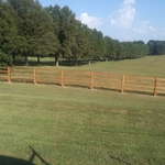 wood fence