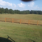 wood fence