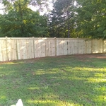 wood fence