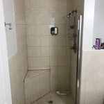 Shower Before Lori K Bath