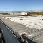 Left side of the rooftop