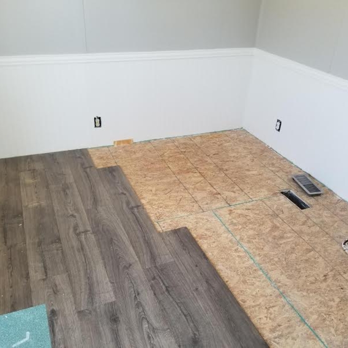 Halfway finished