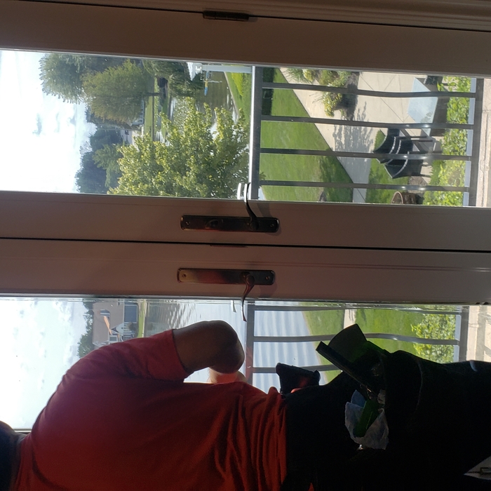 Bedroom balcony door
