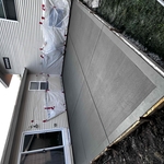 Patio installation