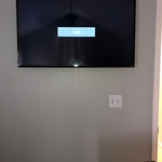 TV Mounting W/Hidden Wire