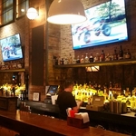 TV's behind the bar