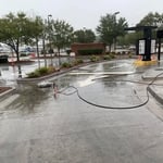 Pressure washing Chick-fil-A