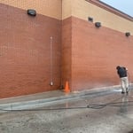 Pressure washing Chick-fil-A