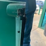 Broken hinges