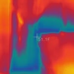 Moisture in wall
