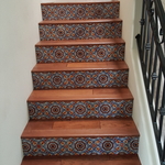 Wood & Tile Installation on Stairs