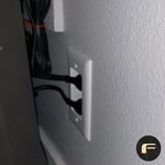 Concealed Wiring for all TV Installs