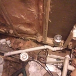 Bathroom repipe/roughin