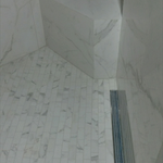linear shower drain from Schluter Systems