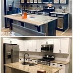 KITCHEN CABINET REFINISHING