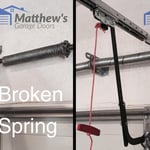 Repaired spring