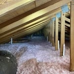 After new and updated insulation installed