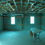 Uninsulated new construction