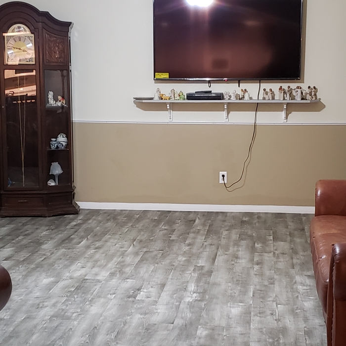 Living room flooring