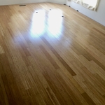 Bamboo flooring.