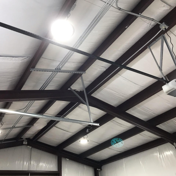 High-bay LED and EMT conduit