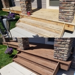 Porch Staining