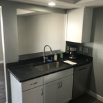 Total kitchen remodel with granite counter