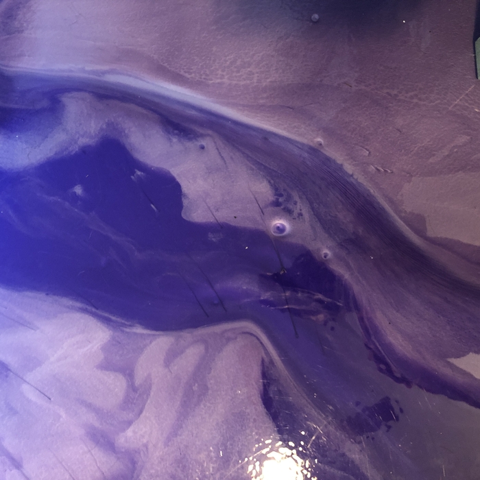 Purple Metallic Epoxy