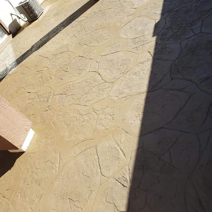 Stamped concrete