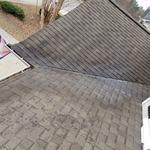 Cleaned roof and gutters