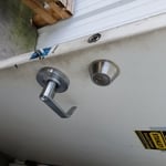 New leverset and deadbolt