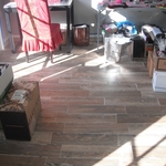 Garage tiling