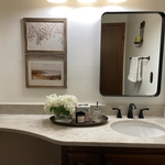 Taj Mahal Quartzite w/Original Cabinets