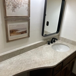 Taj Mahal Quartzite w/Original Cabinets