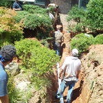 Hand-dug Sewer Protects Landscape