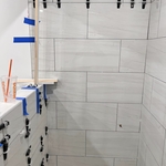 walk in shower no curb