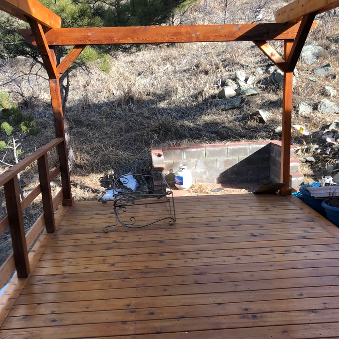 Back deck