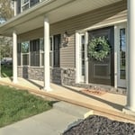 Entrance, Staged