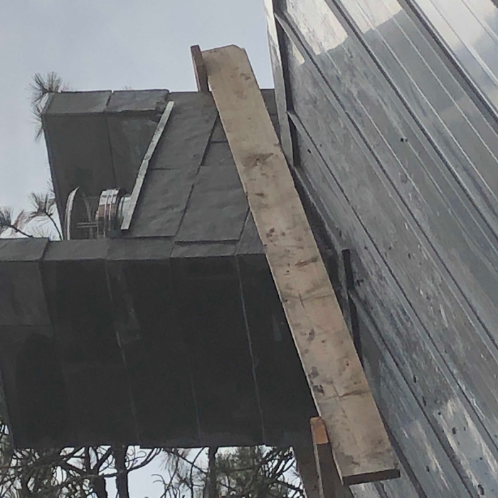 chimney slate tile