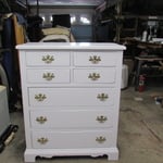 After refinish in White Satin.