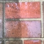 Brick patio